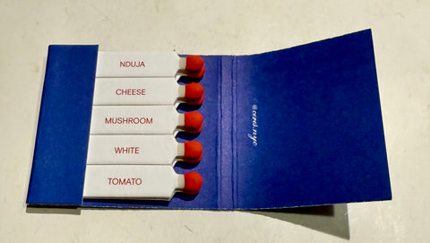 “CERES” Retro Feature Matchbook