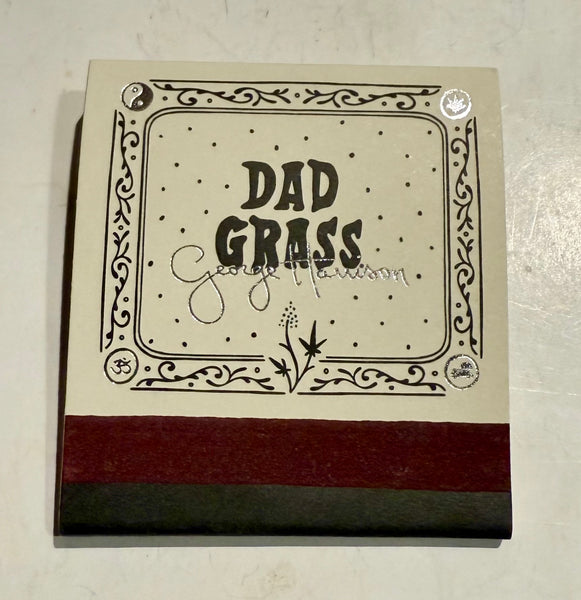 “Dad Grass -George Harrison of The Beatles” Retro Feature Matchbook