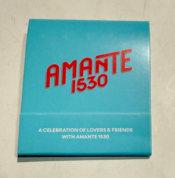 “Amante 15630” Retro Feature Matchbook