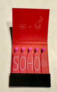 “SoHo Art Consulting” Retro Feature Matchbook
