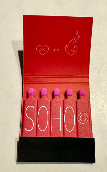 “SoHo Art Consulting” Retro Feature Matchbook