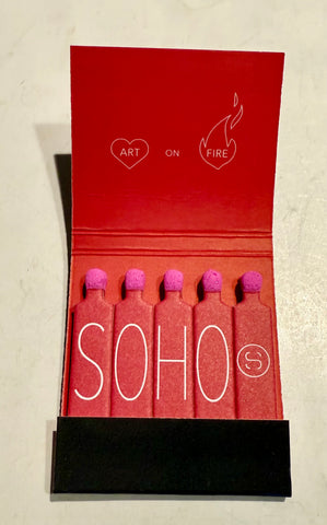 “SoHo Art Consulting” Retro Feature Matchbook