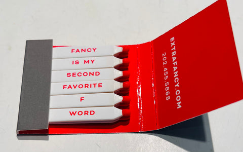 “Party Time -Extra Fancy” Retro Feature Matchbook