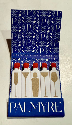 “Palmyre” Retro Feature Matchbook