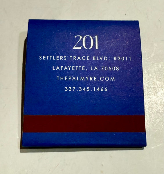 “Palmyre” Retro Feature Matchbook