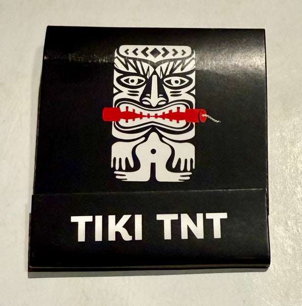 “Tiki TNT” Retro Feature Matchbook