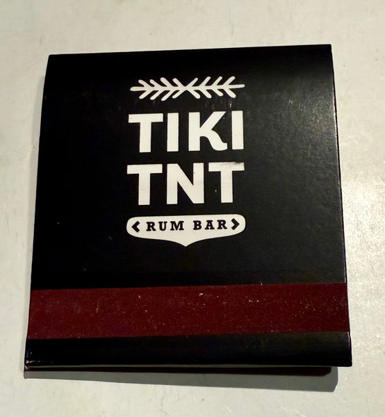 “Tiki TNT” Retro Feature Matchbook