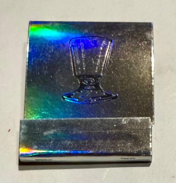 “The Tippler NYC” Retro Feature Matchbook w/ Holographic Cover!