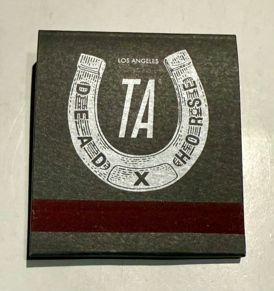 “Touché Amore Band Dead Horse” Retro Feature Matchbook