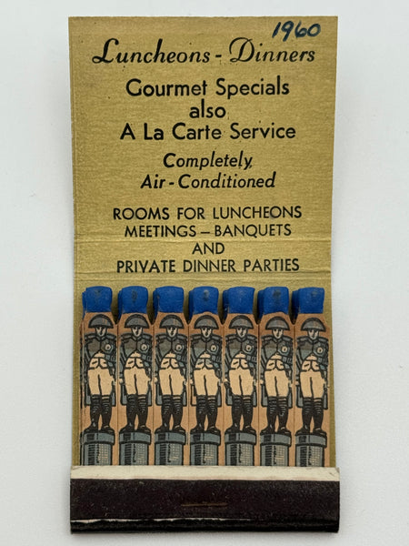 "Broussard’s" New Orleans, LA Vintage Feature Matchbook