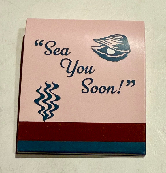 “Opal’s Oysters” Retro Feature Matchbook