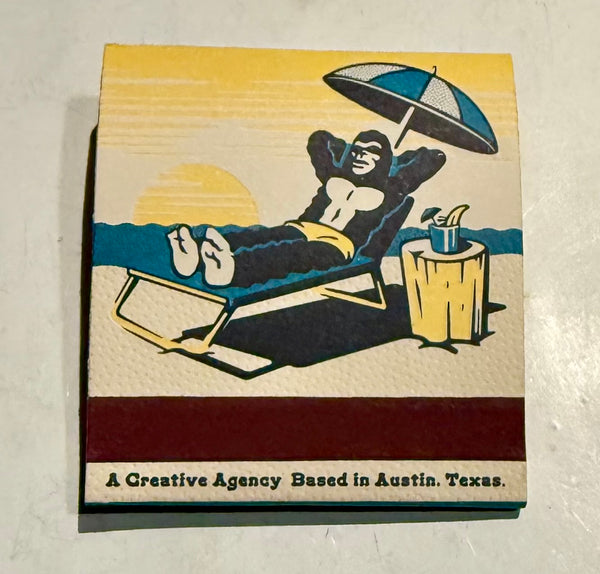 “Guerilla Suit” Retro Feature Matchbook