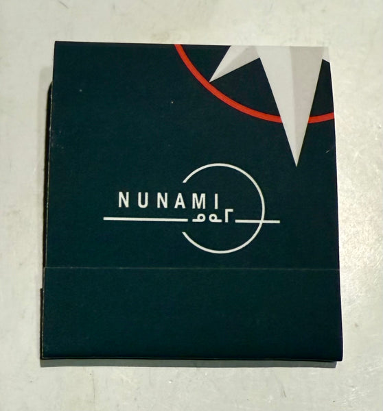 “NUNAMI Explorer’s Club” Retro Feature Matchbook