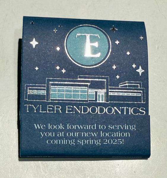 “Tyler Endodontics” Retro Feature Matchbook