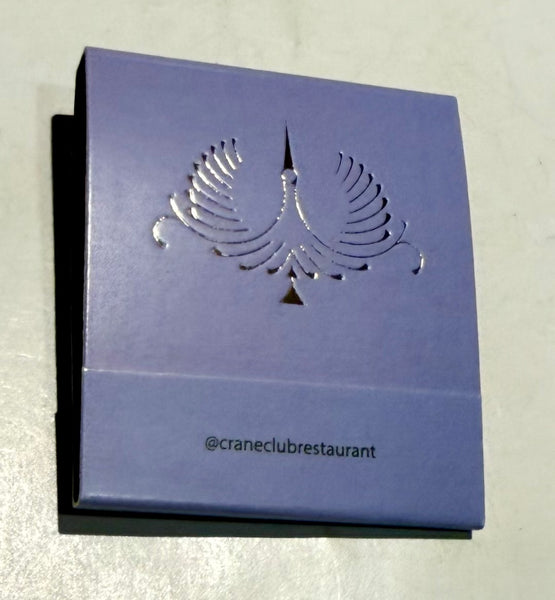 “Crane Club” Retro Feature Matchbook