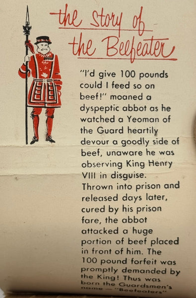 "Guard Room" NYC, NY Vintage Feature Matchbook