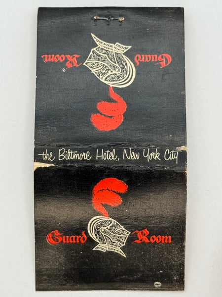"Guard Room" NYC, NY Vintage Feature Matchbook