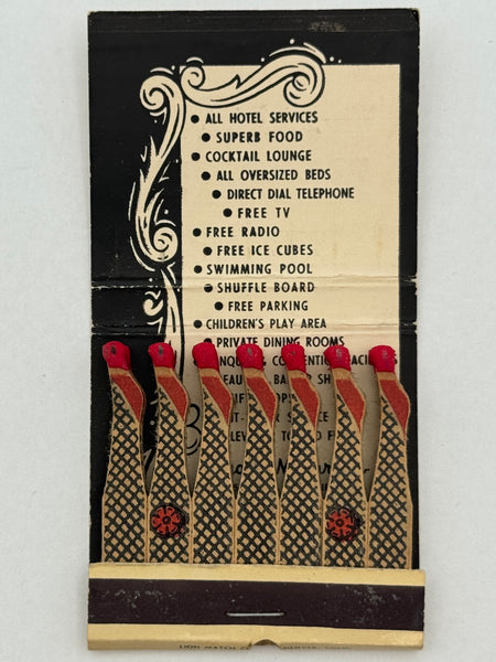 "Cherry Creek Inn" Denver, CO Vintage Feature Matchbook