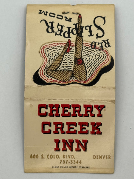 "Cherry Creek Inn" Denver, CO Vintage Feature Matchbook
