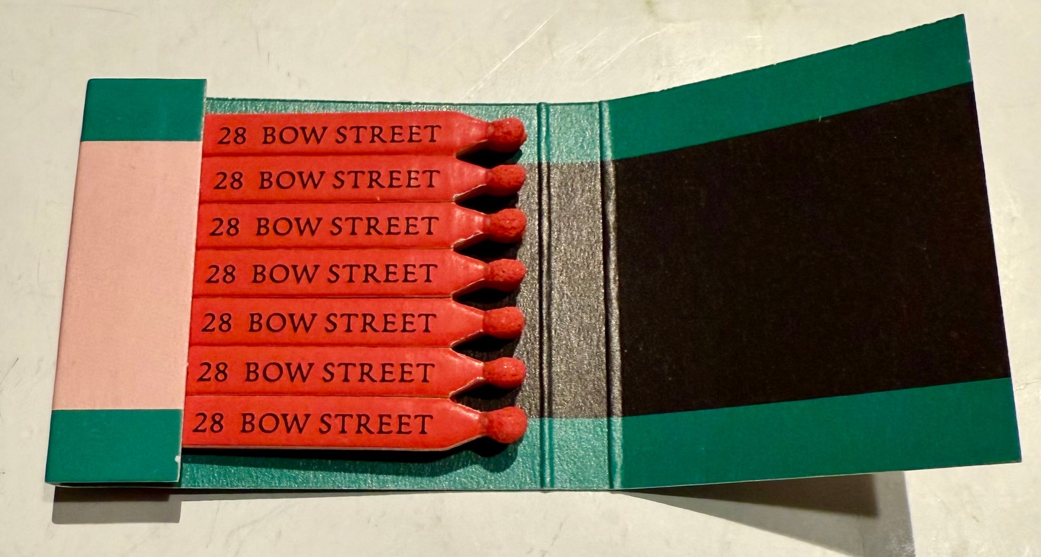 "Common Decency" Retro Feature Matchbook