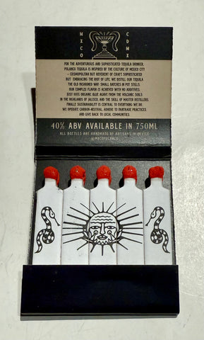 "Polanco Tequila" Retro Feature Matchbook