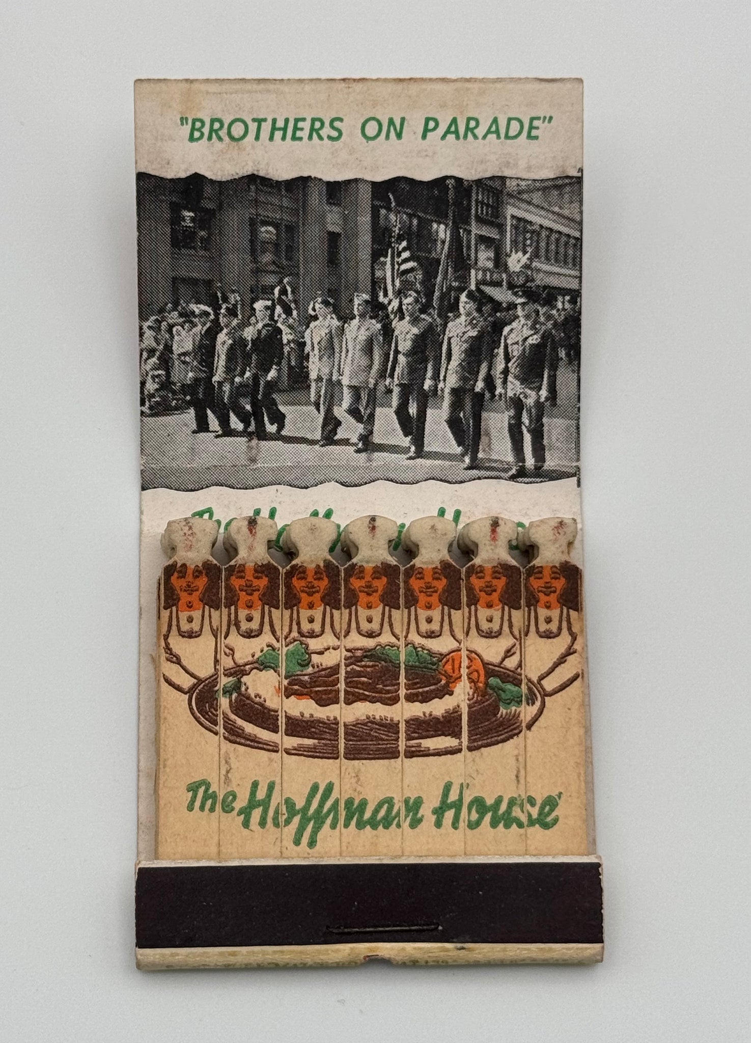 "The Hoffman House" Madison, WI Vintage Feature Matchbook