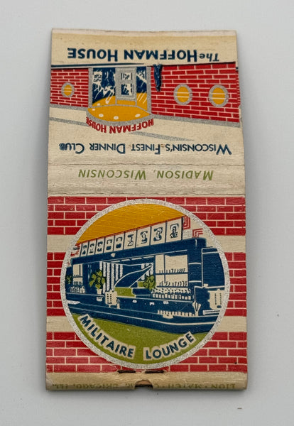 "The Hoffman House" Madison, WI Vintage Feature Matchbook