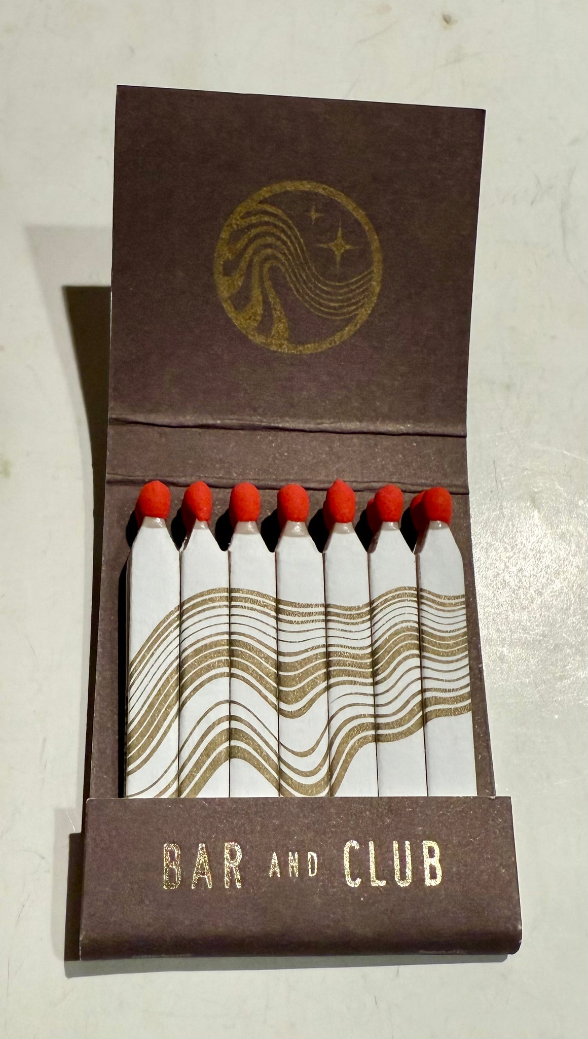 "Howard's" 14 Strike Retro Feature Matchbook