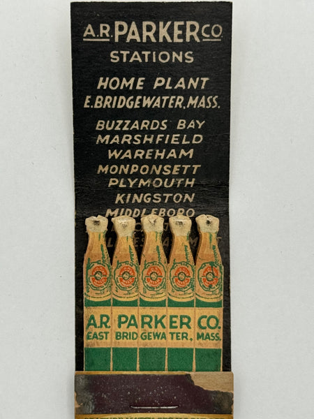 "A.R. Parker Co.’s" Bridgewater, MA Vintage Feature Matchbook