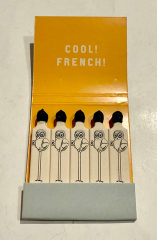"Chouette" Retro Feature Matchbook