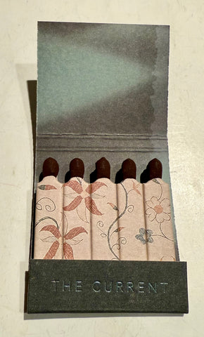 "The Current" Retro Feature Matchbook