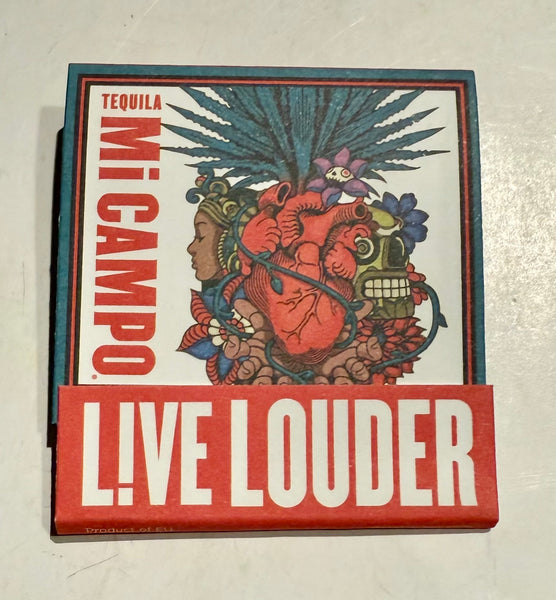 "Mi Campo Tequila" Retro Feature Matchbook
