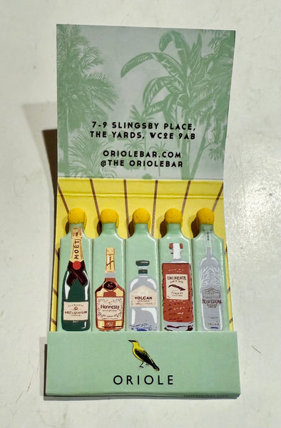 "Oriole" Retro Feature Matchbook