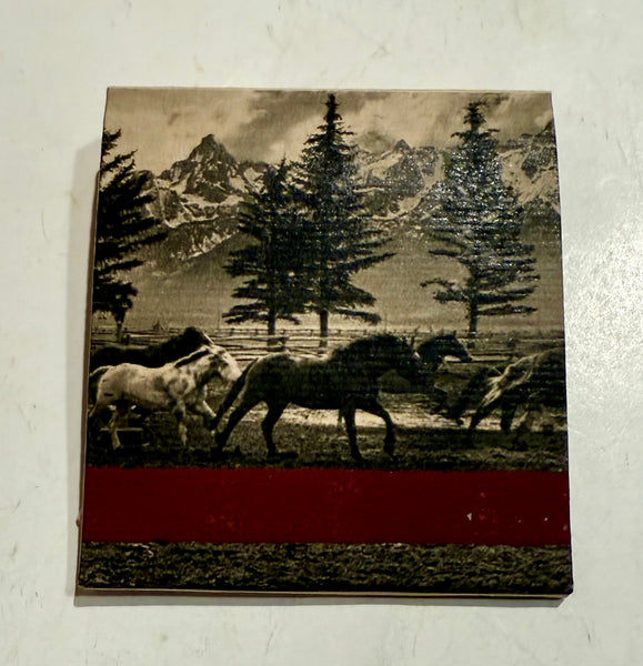 "Lost Creek Ranch" Retro Feature Matchbook