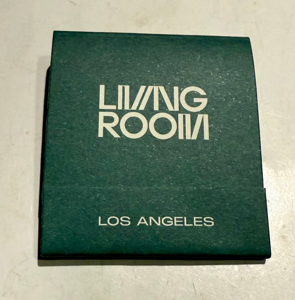 "Living Room Los Angeles" Retro Feature Matchbook
