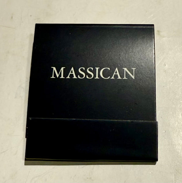 "Massican" Retro Feature Matchbook