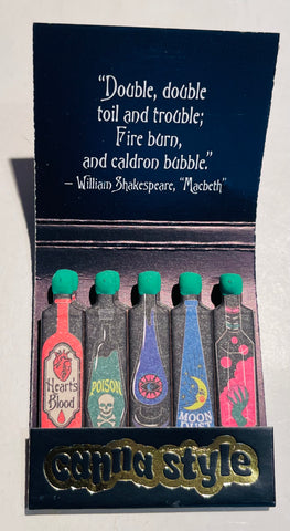 “Canna Style” Retro Feature Matchbook