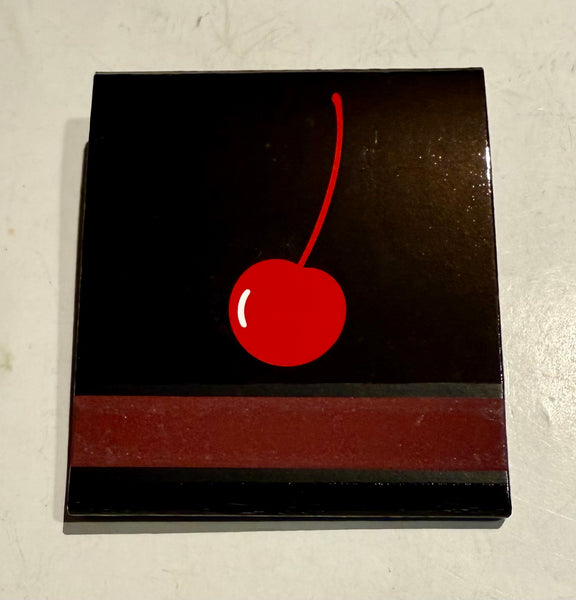 "Wild Cherry" Retro Feature Matchbook with Knot-Hole Cover!