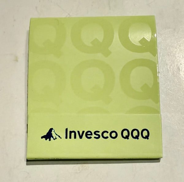 "Invesco" Retro Feature Matchbook