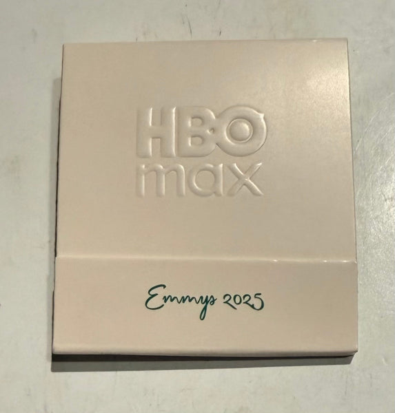 "HBO MAX Emmys 2025" Retro Feature Matchbook