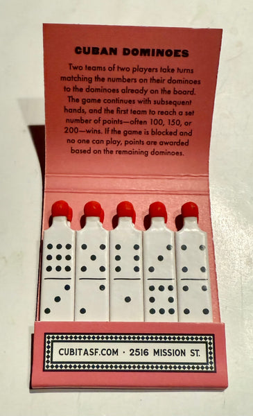 "Bar Cubita" Retro Feature Matchbook" Retro Feature Matchbook