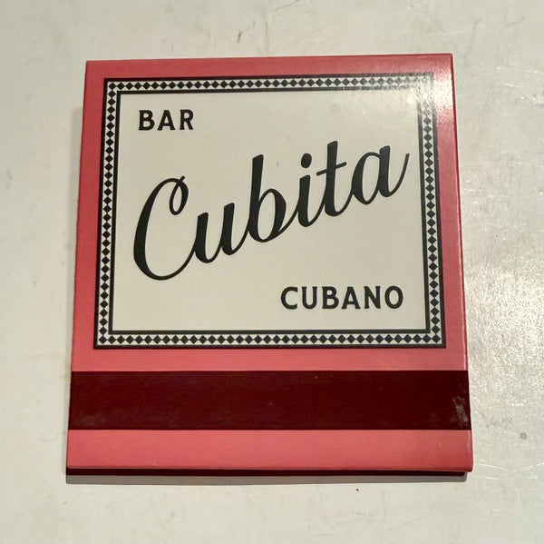 "Bar Cubita" Retro Feature Matchbook" Retro Feature Matchbook