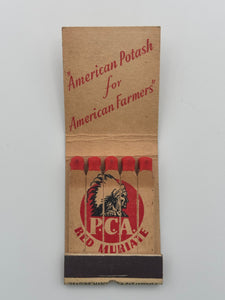 "Potash Company of America" Vintage Feature Matchbook