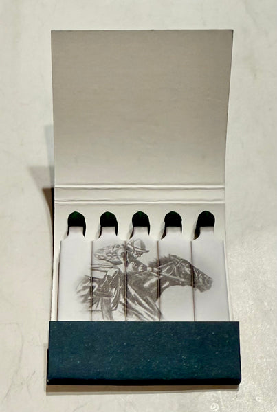 "Knowledge" Kentucky Derby Retro Feature Matchbook