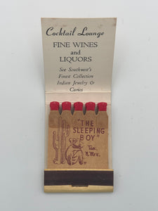 "Old Mexico Shop" Taos, New Mexico Vintage Feature Matchbook