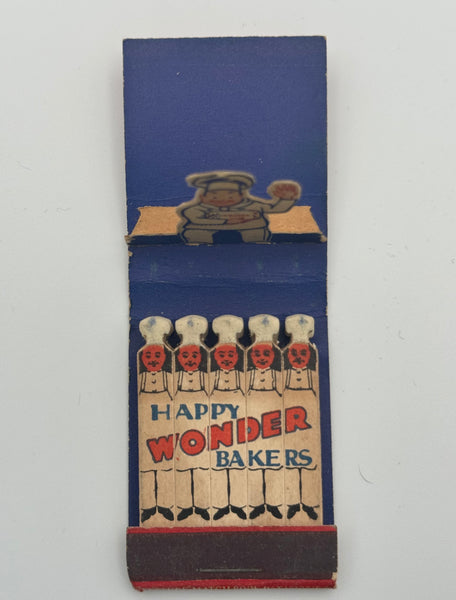 "Wonder Bread" Vintage Feature Matchbook w/ POPUP!