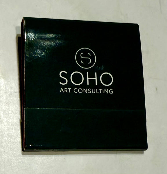 "SOHO ART CONSULTING" Retro Feature Matchbook