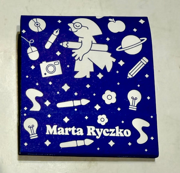 "MartaRyczko.com" Retro Feature Matchbook
