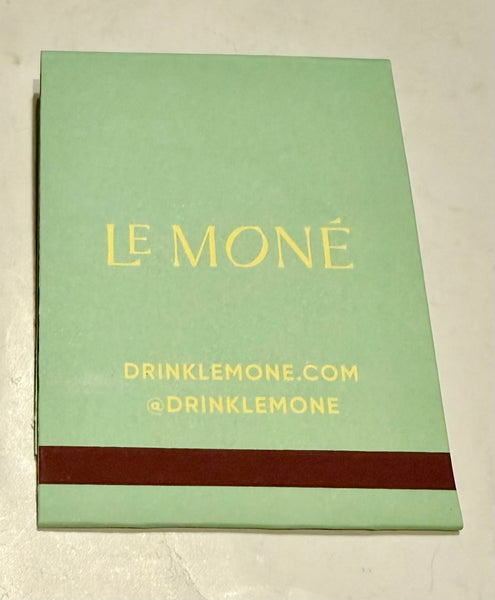 "Le Mone Aperitif" Giant Retro Feature Matchbook