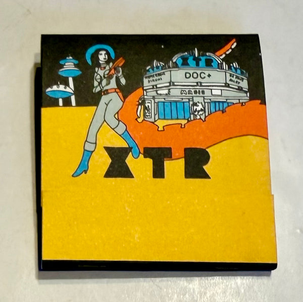 "XTR FIlms" Retro Feature Matchbook